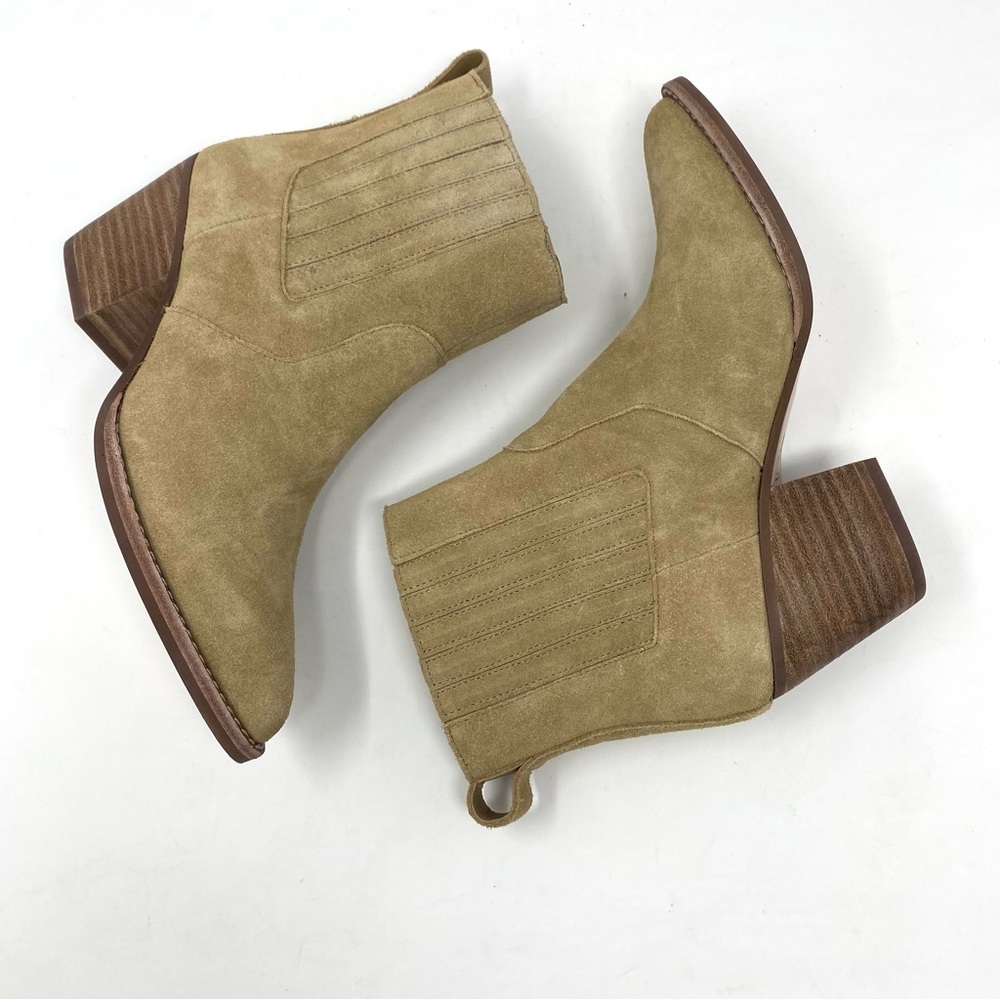 J. Crew Western Boots in Tan Suede - Picture 2 of 10